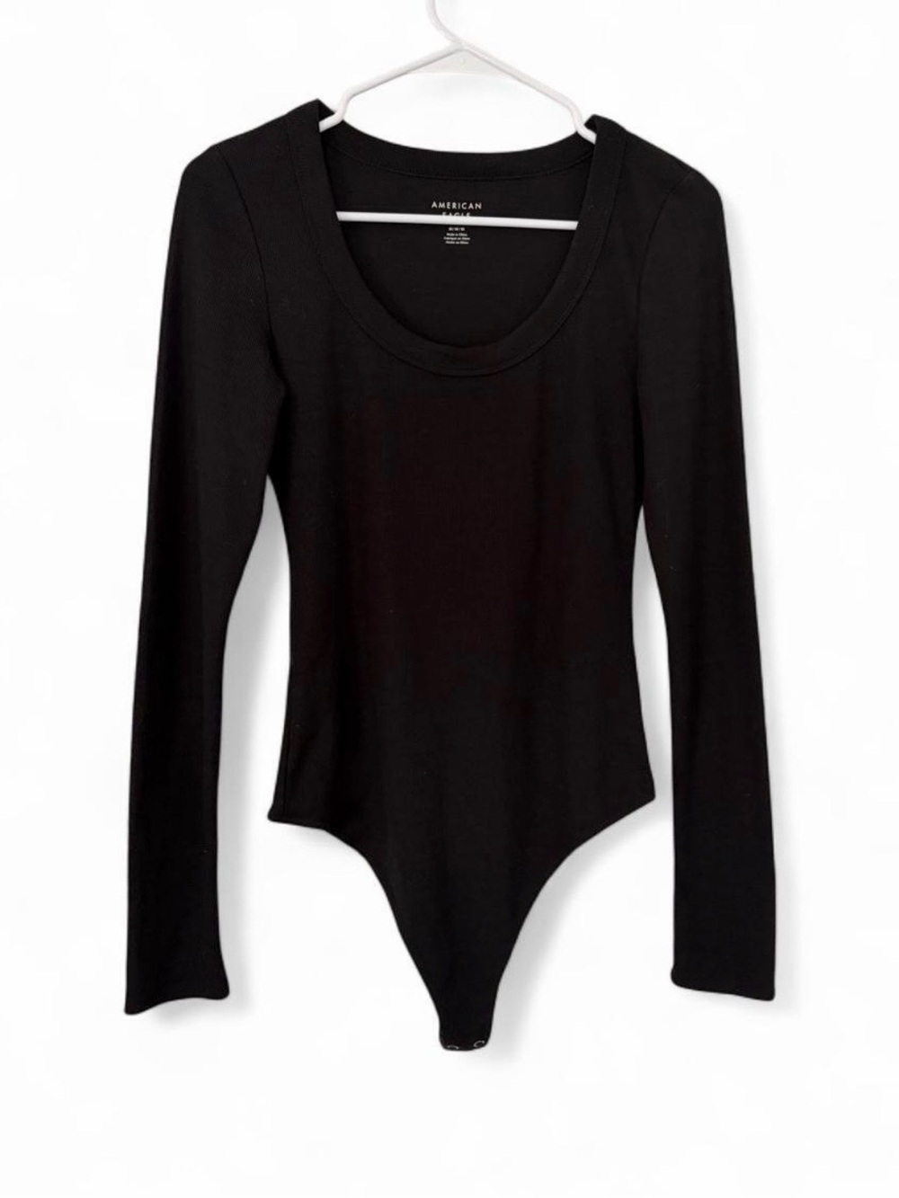 American Eagle women’s Sz. M black blodysuit - Picture 2 of 5